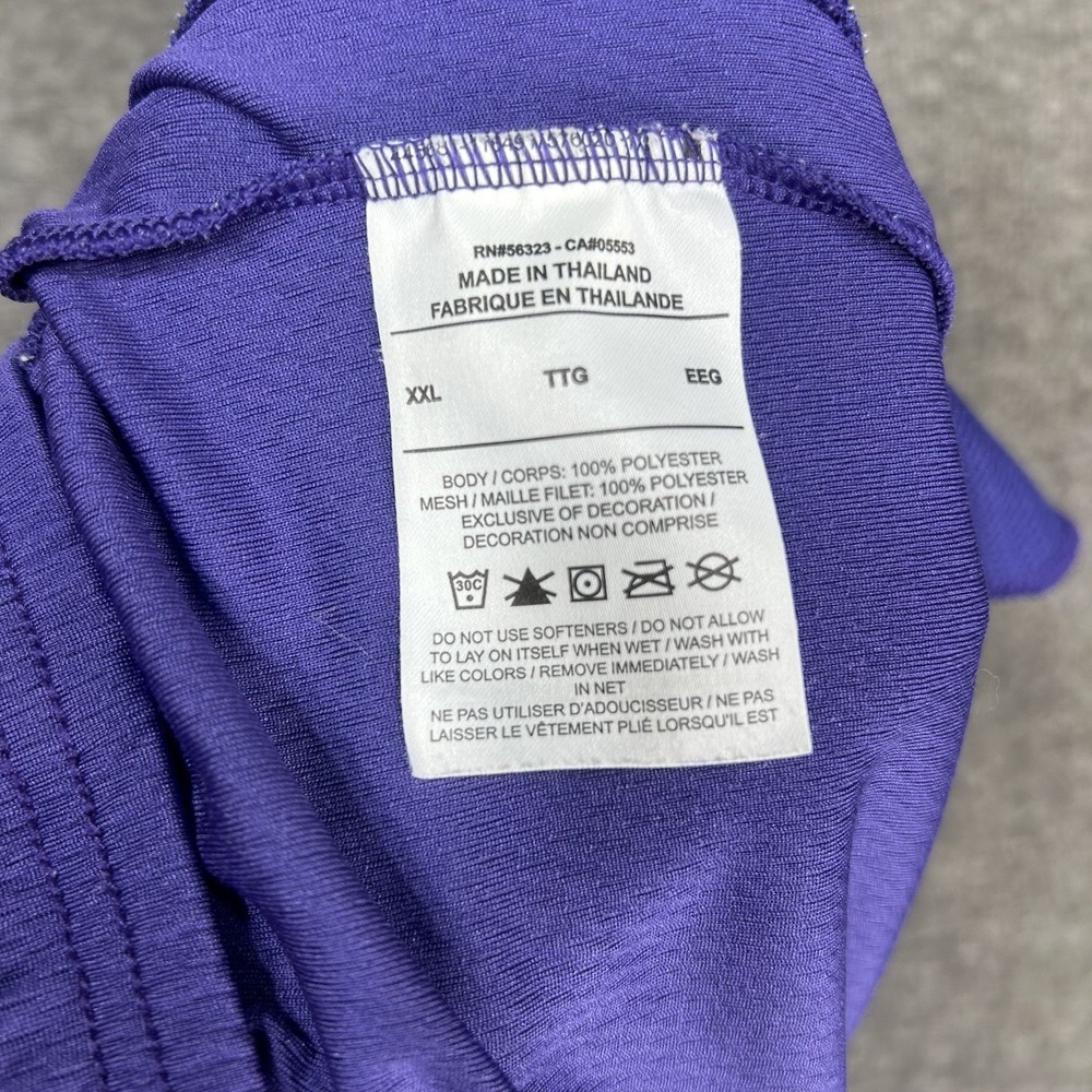 Nike kansas state wildcats Shorts Men's 2XL Purple On Field Dri-Fit Team issue - Picture 14 of 16